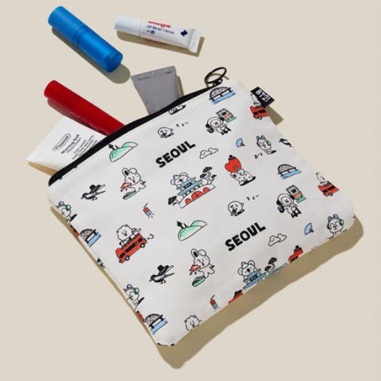 BT21 SEOUL Edition Pouch
