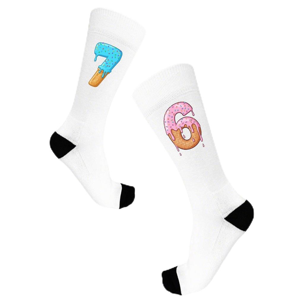 Fashionable, Warm And Interesting Six Or Seven Design Socks For Grandma