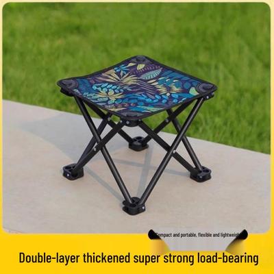 Portable Folding Stool and Table Set: Outdoor Chair, Mazha Fishing Seat, Small Camping Bench, Picnic Home Stool.