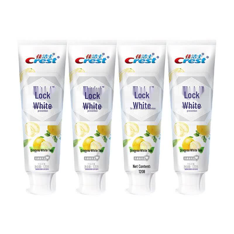 

Crest Dual-Color Whitening Grapefruit White Tea Toothpaste