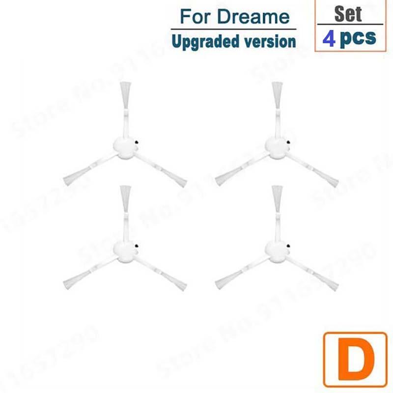 For Xiaomi Dreame D9 Bot L10 Pro Spare Parts Side Main Brush Filter Mop Cloth Robot Vacuum Cleaner Accessories Set For Home