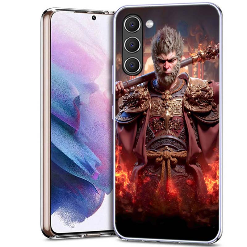 Black Myth Wu Kong Phone Case for Samsung A54 A14 A24 A34 A17 A37 A57 A55 A35 A25 A15 A13 A23 A33 A53 A07 A05S A04S A03 A73 Gala