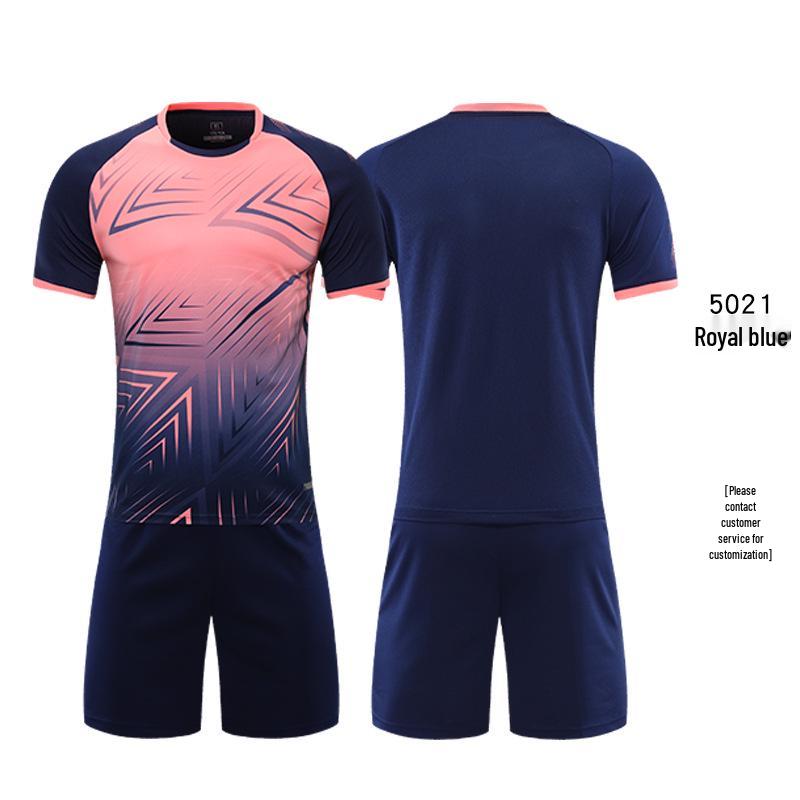 Men's and Women's Plus Size Volleyball Set - Numbered Short Sleeve Jersey for Training and Competition
