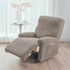 1 Seater Split Recliner Sofa Covers Jacquard Stretch Armchair Cover Relax Single Lounge Sofa Slipcover for Living Room Home