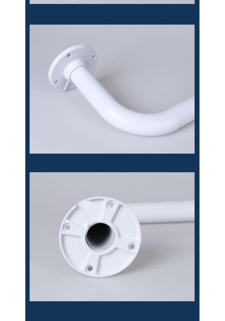 Universelle Rostfreie Aluminiumlegierung Schwenk-Neige-Kamera Schutz-Wandhalterung für Innen-/Außenbereich