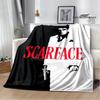 Classic movie Scarface Polyna blankets bed with a blanket to warm the beautiful blanket home travel blankets birthday gift