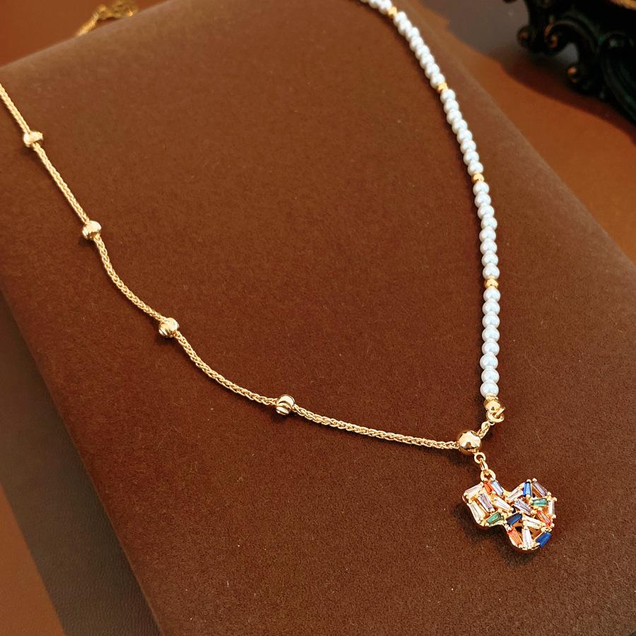 Pony Gourd Light Luxury Niche Chain Collarbone Necklace