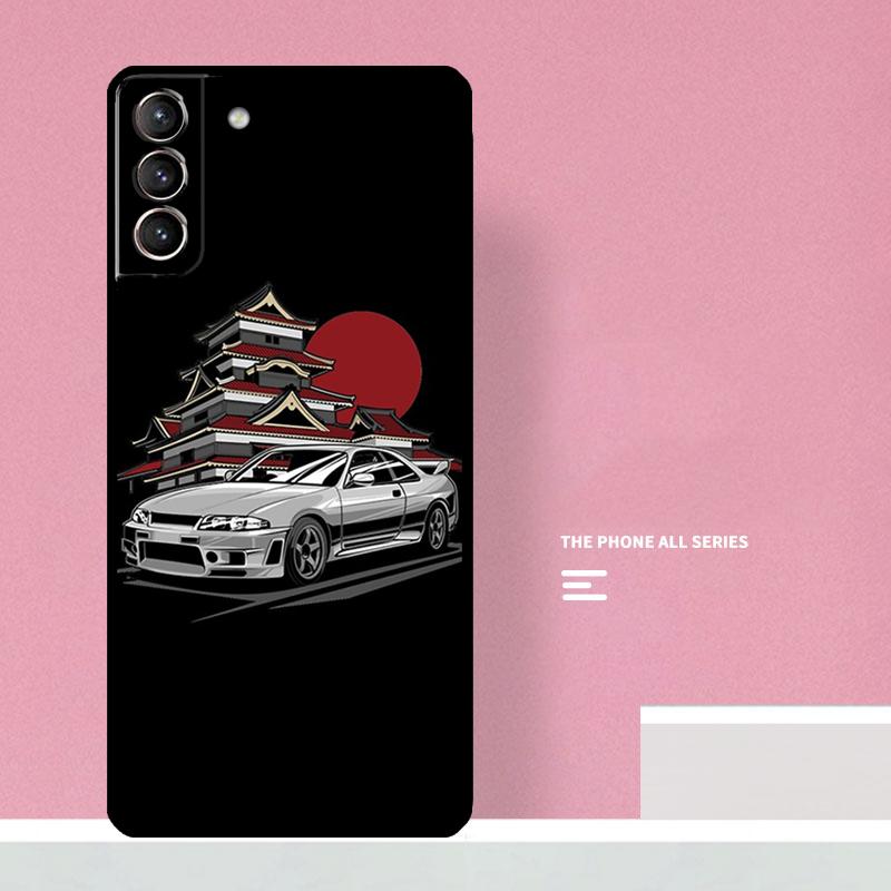 JDM Cars Phone Case For Samsung Galaxy S26 S25 S24 S20 S21 S22 S23 Ultra S10 Plus S25 FE Cover Coque