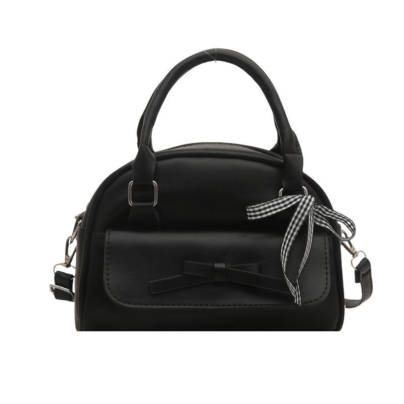Bow fashion high-value handbag 2025 spring and summer new niche design versatile ins shoulder messenger bag