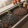Breathable Mesh Plant Pot Soil Protector Grid Cover Anti-splash Mud Pot Cover Potted Plants