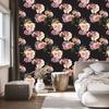Roses wallpaper for living room and bedroom 50x1000