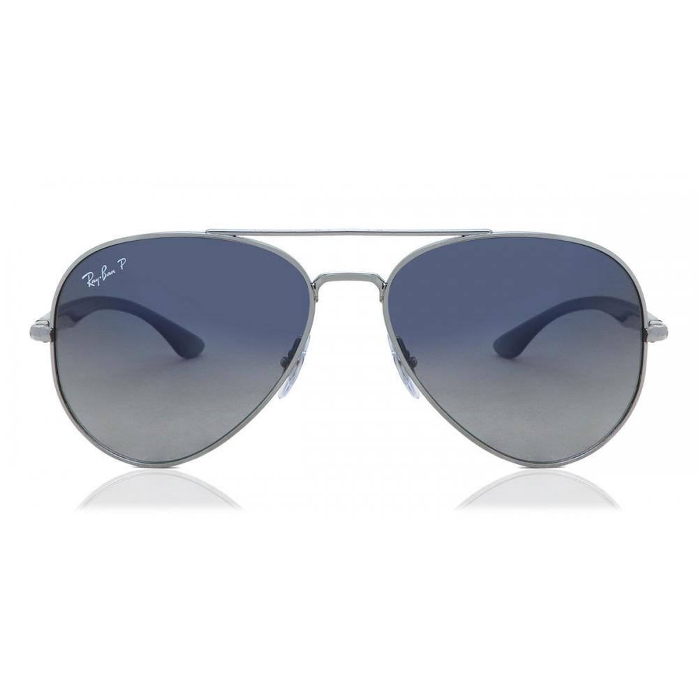 Ray Ban Rb3675 Polarized 004 78 Unisex Sunglasses Gunmetal/58-14-135
