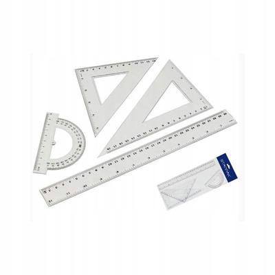 School Geometric Set 4 Pieces