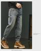 Jean fuselé à jambe droite pour homme: Pantalon décontracté tendance, ample et polyvalent pour l'automne/hiver.
