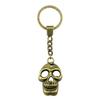 Gothic Floral Cross Keychain Religious Theme Pendant Key Ring 30mm Ring