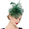 Fascinateur Chapeau Clip Cheveux Fleur Plume Luxueux Pour Événement Thème Années 1920 Style et Fêtes Costumées Femmes Séances Photo