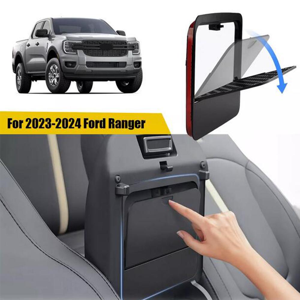 Accessories For Ford Ranger 2023-2025: Hidden Storage Box In The Center Armrest