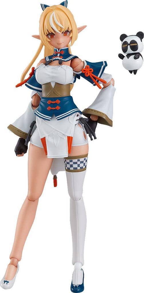 Max Factory Figma Hololive Production Shiranui Flare Plastic Painted Movable Figure Non-scale
