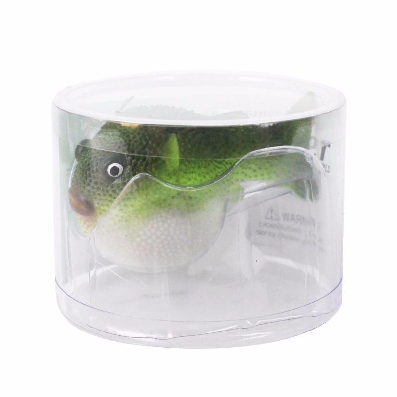 Aquarium Fish Tan Silica Gel Night Light Puffer Fish Aquarium Decoration Simulation Fish Night Light