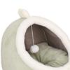 Bett für - Kätzchenbett//Überdachte Katzenhöhlen mit abnehmbarem gepolstertem Kissen, Indoor- und Hundebetten