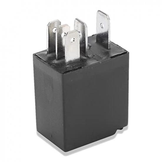 Akozon Auxiliary Relay, 9010‑150350 Auxiliary Relay Metal Black Replacement for 500 CF500‑5 2010‑2011