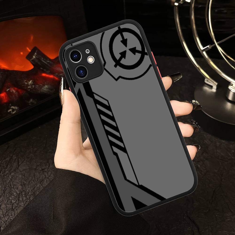 Popular Sci-Fi Foundation Scp F-Foundation Silicone Case For IPhone 16 15 14 13 12 11 Pro Max Plus X XS MAX Shockproof Matte