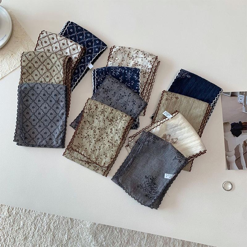 Early Spring Hot Selling New Slim Scarf High-end Versatile Retro Long Strip Neck Protection Multifunctional Fashionable Decoration