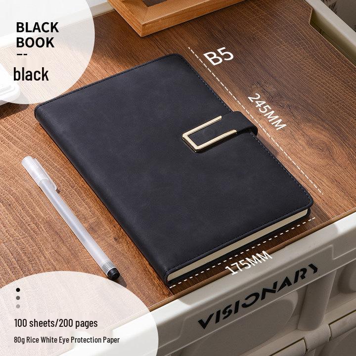 Personalized Magnetic Closure B5 & A5 Notebooks with Logo Printing