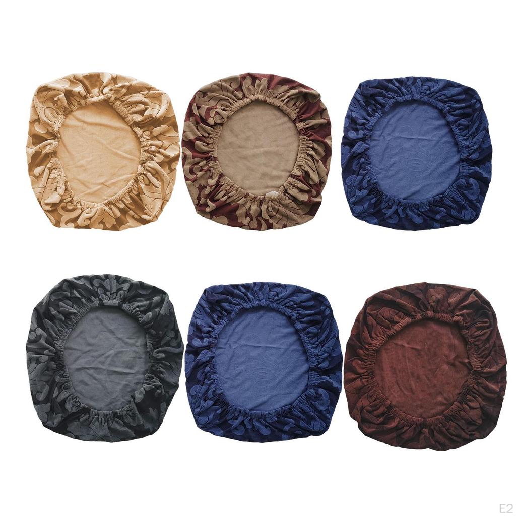 Chair Seat Cover Elastic Stretch Washable Computer for Dining Room