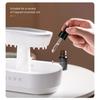 Colorful Light Aroma Humidifier White Ultrasonic Fragrance Diffuser Raindrop Air Humidifier  Home
