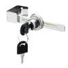 Non-Slip Lock Sliding Glass Door Lock Long-Lasting Reliability Low-Light Positioning Screw-Mounted Installation