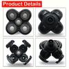 1PC Head Shaver Replacement Heads, 5 Head Bladess Electric  Replacement Head for Men