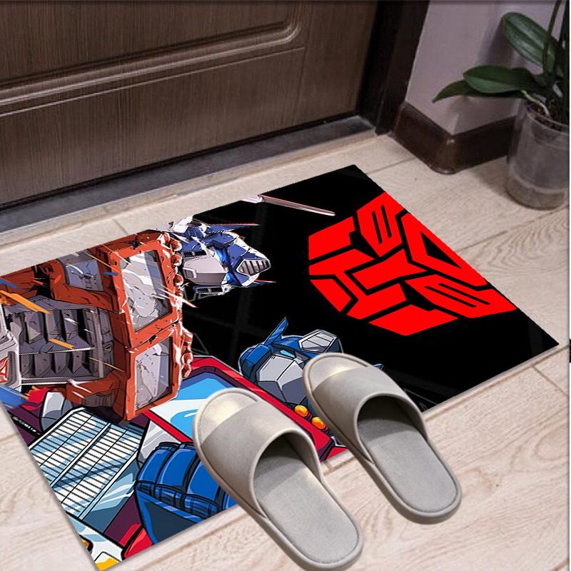 Transformers Pattern Rug, Indoor/Outdoor Mat, for Picnic, Gameroom, Bedroom, Office, Living Room, Home Decor Carpet, Birthday Gift