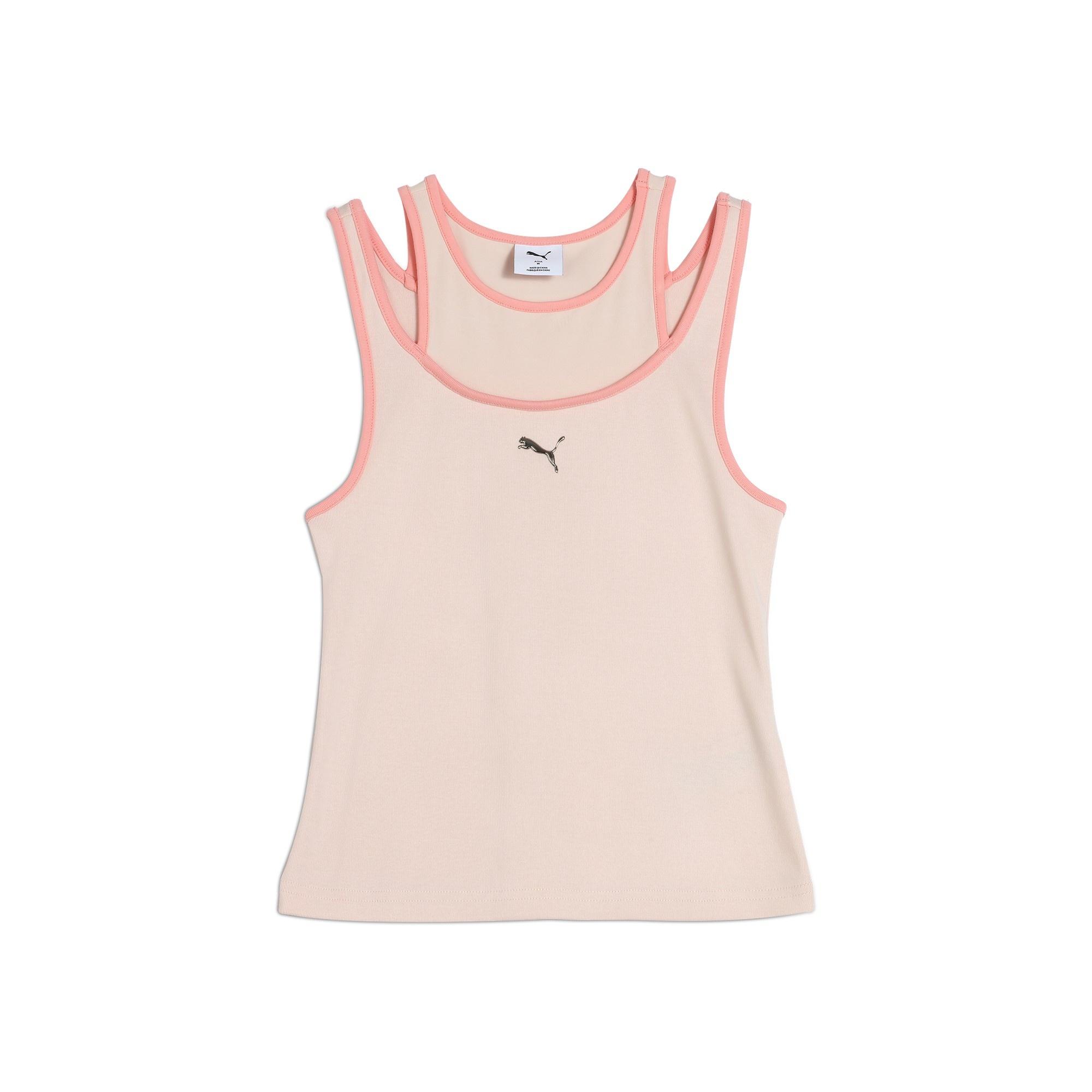 (WMNS) PUMA Dare To Tank Top Island Pink Women s 633251-19 S