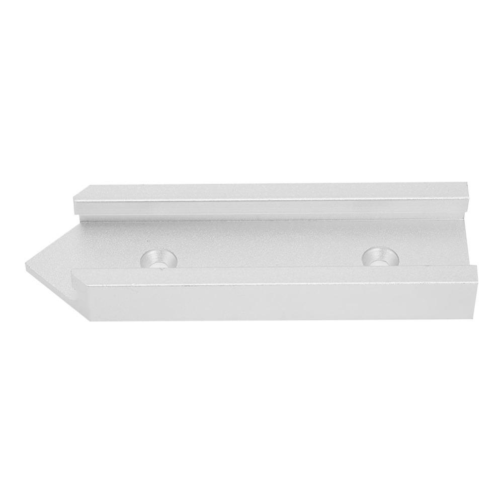 4pcs Aluminum Alloy Miter Track Jig Fixture 30mm Width Slot Connector For Router Table