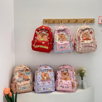 Little Girl Cute Backpack, New Boy and Girl Cartoon School Bag, Light and Small Children's Back