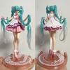 Japanese Anime  New Hatsune Miku Figure Sexy Character Ornaments Upskirt Girl Kawai Girl Decoration Toy Adult Kid Birthday Gift