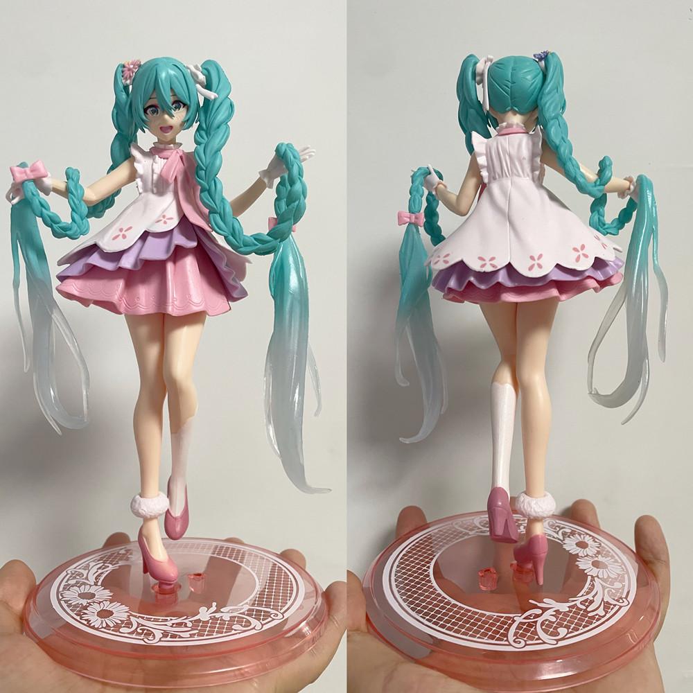 Japanese Anime New Hatsune Miku Figure Sexy Character Ornaments upskirt girl Kawai girl Decoration Toy Adult kid Birthday Gift