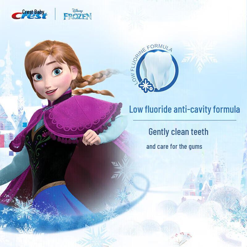 Crest Kids Low Fluoride Anti-Cavity Toothpaste, Frozen Edition