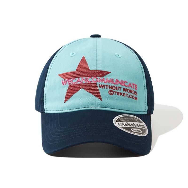 Star Baseball Cap Female Hip Hop Street Cap Tide Versatile Heavy Industry Washed Hat Male Adult
