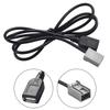 New Cable Female Cable AUX Adapter Port Black Charges The Device Female Cable For Accord For CR-V For Honda/Civic