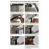 F26C 10Pcs Vertical Blind Repair Stem White Clip for Window Adjustments