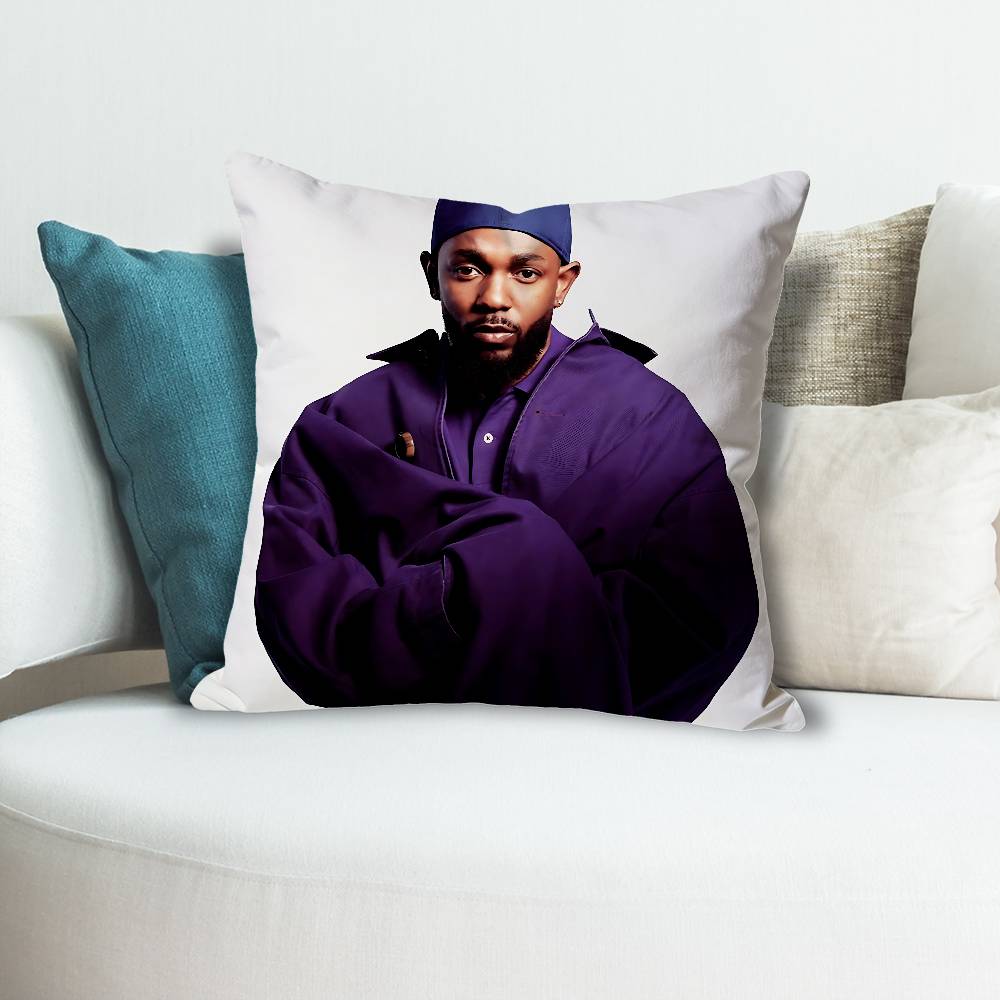 kkendrick Rapper llamar Various Sizes Square Pillow Case For Car Home Bedchamber Decor Custom Valentine gift