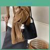 Urban Minimalist Pu Water Bucket Bag With Magnetic Closure For Daily Use