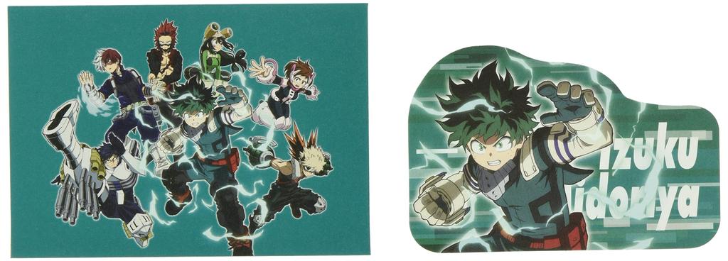 Sunstar Stationery My Hero Academia Letter Set Mini Izuku Midoriya S2093499