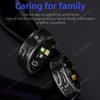 Smart Ring Heart Rate Blood Pressure Blood Oxygen Sleep Monitoring Step Counting Activity Tracking Family Friends Sharing Ring