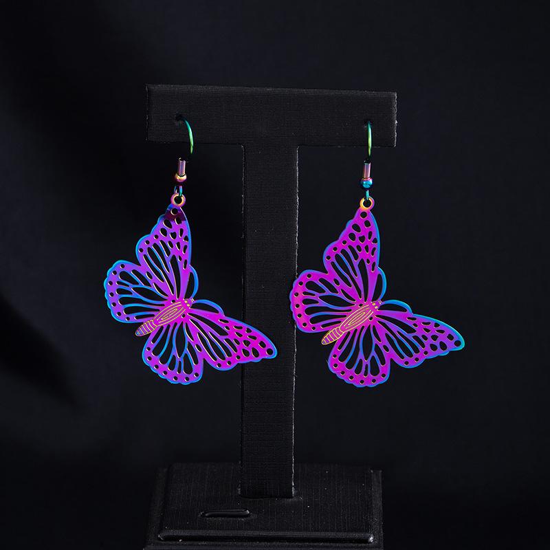 

Trendy Hollow Sun God Earrings - Colorful, Cool, Dazzling Dangle Jewelry for Halloween & Christmas