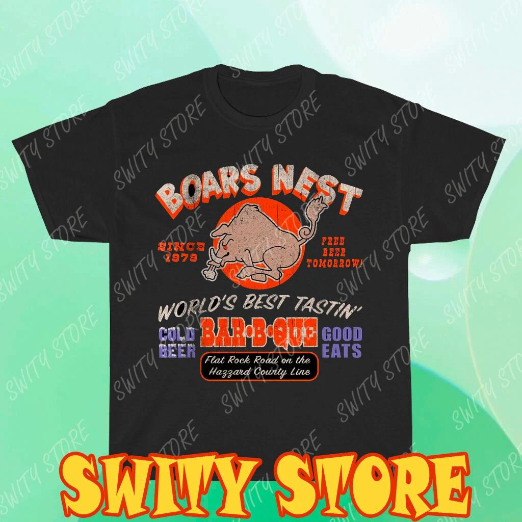 Men s and Women s T-shirts Boars Nest The Duke of Hazzard S