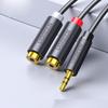 Ugreen 3.5mm Male To 2RCA Female Audio Adapter Cable CN Plug (adapter Included)