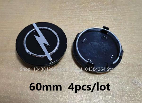 4pcs 64/60/58/54mm Car Replaced Wheel Center Hub Caps for Opel Cors Corsa C D E A B F Gsi Turbo OPC Line Hubcap Accessories